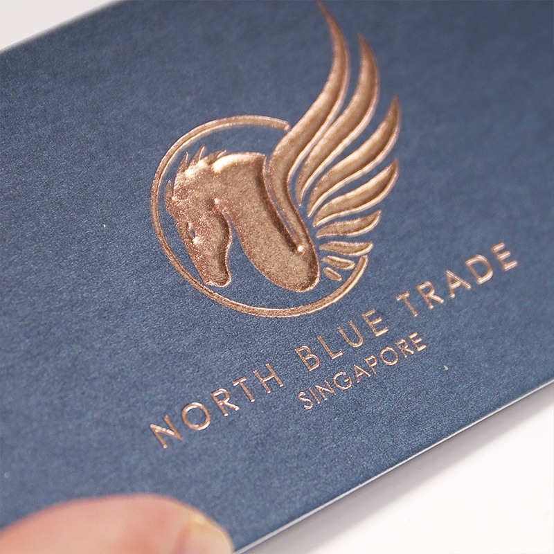 Custom Logo Thick Business Greeting Card