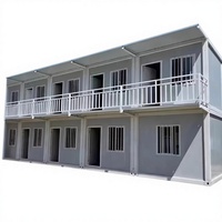 Maison préfabriquée en conteneur, maison mobile, maison préfabriquée en acier, mini-maison de luxe en conteneur, camping