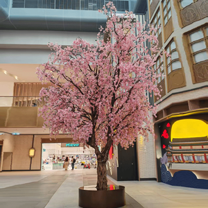 Fleur de <span class=keywords><strong>cerisier</strong></span> japonais rose personnalisé Sakura fleuri <span class=keywords><strong>cerisier</strong></span> artificiel fleurs de décoration de mariage pour la décoration intérieure - Product Image 2