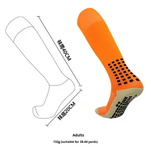 Chaussettes de Football en Nylon pratiques professionnelles Star transfrontalières automne hiver hommes Long Tube serviette bas antidérapant <span class=keywords><strong>formation</strong></span> - Product Image 3