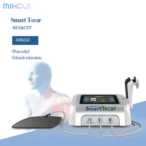 Physiotherapie Cet Tecar Therapie Facelift ing Schmerz linderung Körper Detox Tecar Therapie 448kHz Smart Tecar