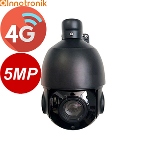 4G kamera 5MP 30X Zoom SIM kart açık <span class=keywords><strong>IP</strong></span> güneş WiFi kamera GÜNEŞ PANELI CCTV hız Dome kamera gözetim güvenlik camhi APP