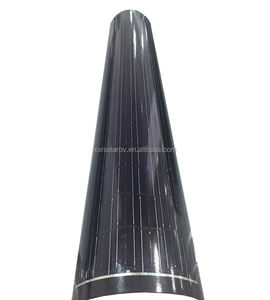 Высокоэффективная стеклянная цилиндрическая солнечная панель 100 Вт с технологией N-TYPE HJT для солнечного садового освещения, простая установка - Product Image 3