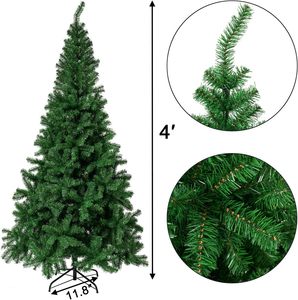 Arbres de Noël artificiels vertes de haute qualité en gros, 180 cm, pour décorations intérieures/extérieures, ornements en plastique et métal - Product Image 4