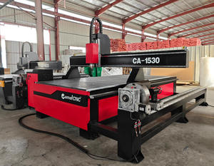 Machine CNC en bois <span class=keywords><strong>Techpro</strong></span> 1500*3000 mm 4 axes Routeur CNC 3D Machine CNC rotative latérale pour pièces plates et cylindriques - Product Image 3