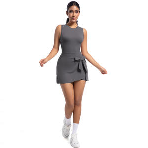 Ensemble de yoga de haute qualité pour femmes Ensemble de jupe de yoga confortable, respirant et élégant pour femmes - Product Image 2