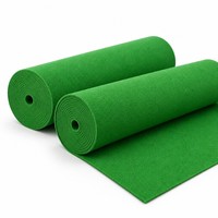 Polyester-Ausstellungsteppichrolle Nadelfilz Fusselfrei Langlebige Maßgefertigte Matte für Messestände