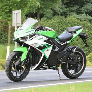 Moto électrique haute performance 3000W-5000W V6 R3, Pit Bike pour adulte, deux roues, 72V haute puissance, 85km/h, moto de course sportive - Product Image 3