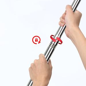 Nueva Red de Mano de Acero Inoxidable de 2.1 m, Red de Aterrizaje Plegable de Malla Pequeña, Herramientas <span class=keywords><strong>para</strong></span> <span class=keywords><strong>Atrapar</strong></span> Aves - Product Image 4