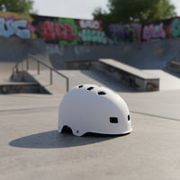 Casque de skateboard pour adultes, réglable, certifié, résistant aux chocs, 12 aérations, demi-visage, pour le skateboard, le cyclisme et la trottinette