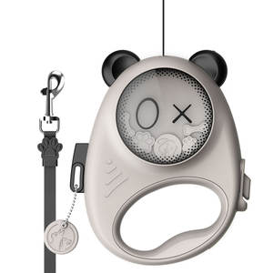 Correa Retráctil para Perro con Diseño de Animalito, Bolsa de Almacenamiento para Bolsas de Excremento de Perro de Nailon y Plástico Ecológico, Accesorios para Perro Elegantes y a la Moda - Product Image 6