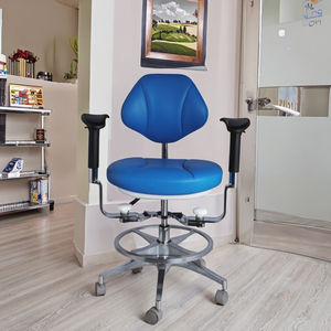 Metal Foot Control Operating Armrest <strong>Dental</strong> Office <strong>Chair</strong> <strong>Dental</strong> <strong>Medical</strong> Microscope Ergonomic Saddle Stool 150kg Load Capacity - Product Image 1