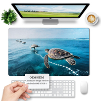 Impression graphique personnalisée noir caoutchouc sublimation Anime tapis de souris XXL clavier PC souris jeu tapis de souris tapis de souris