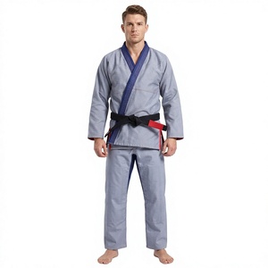 Kimono de Jiu-Jitsu Brésilien (BJJ) Léger Unisexe de Haute Qualité 350 g/m² en Coton Respirant pour Entraînement d'Arts Martiaux - Product Image 1