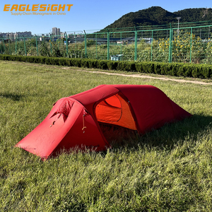 Maßge schneider tes ultraleichtes Camping zelt 2 Personen wasserdichtes 20D Nylon im Freien mit Aluminium-Carbon stange zum Wandern und Rucksack wandern - Product Image 5