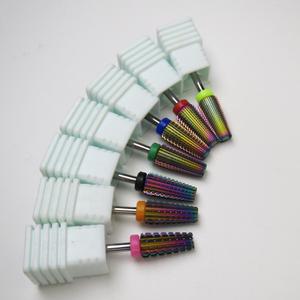 Muestra Gratuita de Brocas Electrónicas para Uñas 5 en 1, Broca Recta y de Corte Cruzado, Broca de Carburo de Tungsteno para Fresado de Gel - Product Image 5