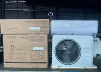 AC Inverter Split R32 9000 12000 18000 24000 BTU Hemat Energi, Tenang, Dehumidifikasi, Pemanas, Unit AC Rumah Tangga
