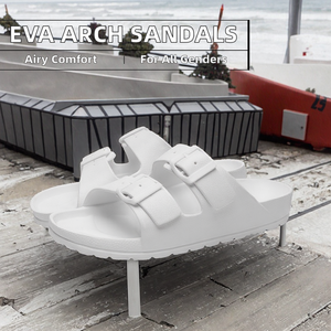 Sandalias Birkenstock Abiertas de Alta Calidad con Soporte de Arco de EVA, Transpirables, Planas, de PU, para Verano y Exteriores, para Hombre y Mujer - Product Image 6