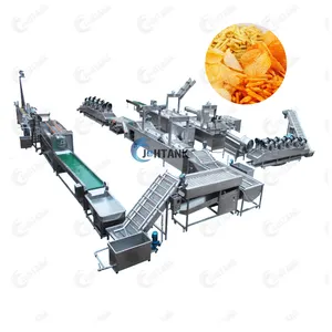 100kg/h Automatic Half-Fried Potato Stick Long Fries Production Line Machinery For Frozen Potatoes Fries Machine