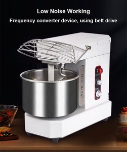 Mélangeur à pâte industriel 10 kg, pétrin commercial compact <span class=keywords><strong>pour</strong></span> boulangeries et fabrication de produits céréaliers en promotion - Product Image 4