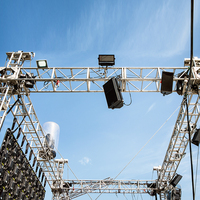 Estructura de Iluminación Portátil, Soporte de Exhibición, Estructura de Aluminio para Escenario, DJ Móvil