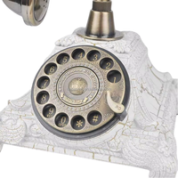 Téléphone filaire vintage pour enregistrer vos occasions spéciales, mariages et fêtes, personnalisable