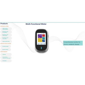 VS-H035 Analyseur multifonctionnel 7 en 1 pour le <span class=keywords><strong>glucose</strong></span>, l'acide, le cholestérol, l'hématocrite pour les maladies métaboliques - Product Image 4