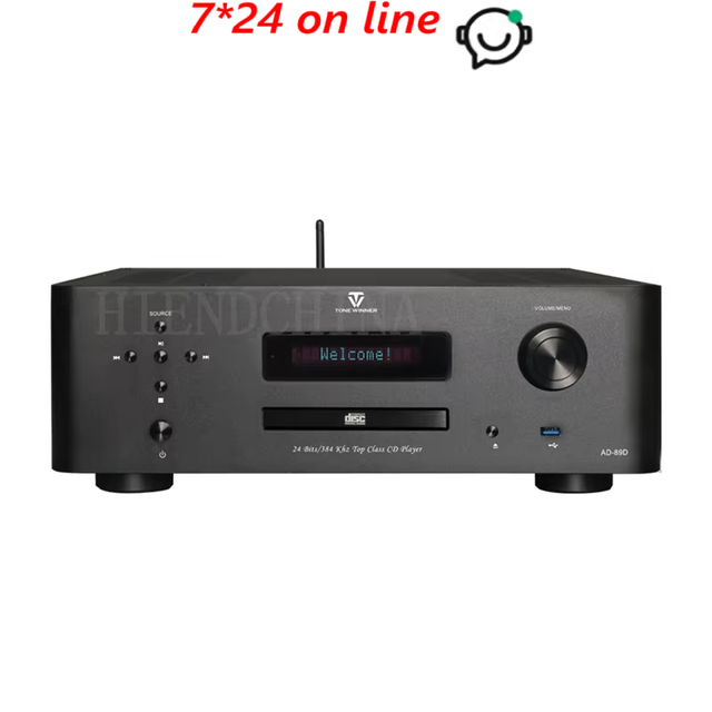 Winner AD-89D Multifunctional Digital CD Player Decoder Power Amp BT Iossless Home HiFi High-Power Amp All-in-one Machine