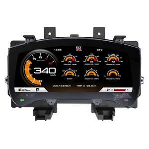 12.3 ''roadnavi OEM xe tự động Đồng hồ tốc độ cho Nissan Gtr 2008-2023 LCD cụm kỹ thuật số cụ bảng điều khiển - Product Image 3