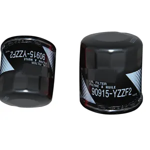 Filters Auto suku cadang mesin filter oli logam besi untuk mobil Toyota 90915-YZZF2