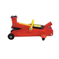Cric de service hydraulique 2T portable avec fonction de décompression lente et mallette de transport moulée par soufflage