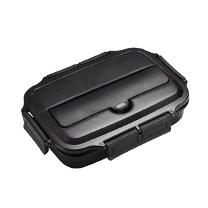 Boîte à lunch isotherme en acier inoxydable 304 pour enfants, avec 3 compartiments, couvercle en PP et couverts – Offre spéciale - Product Image 2