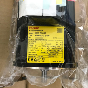 A06B-0212-B200 A06B-0212-B100 ใหม่ต้นฉบับญี่ปุ่น FANUC เซอร์โวมอเตอร์ A06B0212B200 - Product Image 2