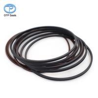Joints personnalisés en PTFE avec combinaison CF, joints d'arbre rotatif en polytétrafluoroéthylène avec fibre de carbone, solutions d'étanchéité FKM O-Ring