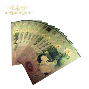 2モデルの素敵なブルース・リー紙幣、中国の金貨、24金メッキのギフト用紙幣 - Product Image 3