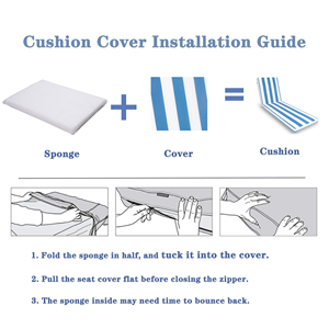 Chaise pliante de plage de luxe en aluminium, chaise longue d'extérieur matelassée avec coussin, chaise longue pliable résistante à l'eau, chaise de <span class=keywords><strong>jardin</strong></span> - Product Image 4