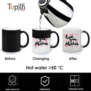 Taza Mágica de Cerámica Sublimable Topjlh, Taza que Cambia de Color, Taza de Café Mágica de 11 oz con Asa <span class=keywords><strong>para</strong></span> <span class=keywords><strong>el</strong></span> Día <span class=keywords><strong>del</strong></span> <span class=keywords><strong>Padre</strong></span> - Product Image 3