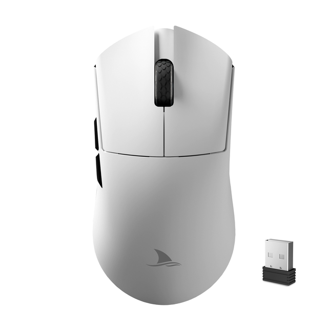 Darmoshark M3 V2 Gaming Mouse 8K 2.4G Wireless PAW3395 Sensor 26KDPI 40G USB Type-C Ergonomic Big Hand Macro for Laptop/PC