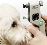 Nouveau Tonomètre Portable Vétérinaire Icare Tonovet POP, Instrument Chirurgical Réutilisable pour la Mesure de la Pression des Chiens et des Chats