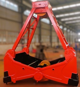 Harga Pabrik ACME Brand <span class=keywords><strong>Clamshell</strong></span> Grab <span class=keywords><strong>Bucket</strong></span> Crane Mechanical Grab Motor untuk Dijual, Excavator 5 Ton, Alat Penyortir & Pembongkar - Product Image 4