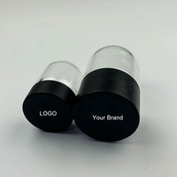 Bocaux en verre borosilicate en forme de dôme de 3,5 g, petits pots de stockage transparents hermétiques pour herbes, fleurs séchées, bonbons et gommes
