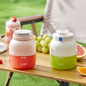 Nước trái cây tươi Máy xay sinh tố cup chai USB có thể sạc lại 800ml 10 lưỡi trái cây <span class=keywords><strong>mixer</strong></span> mini Tay sinh tố Máy ép trái cây blende - Product Image 1