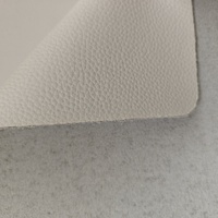 Cuir recyclé certifié GRS, 60% cuir véritable, support en fibres, PU sans solvant pour la sellerie, sièges de voiture, canapés de luxe, meubles