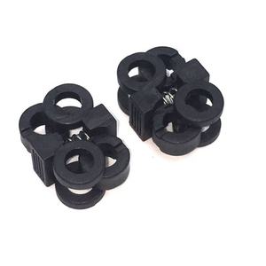 डाट कॉर्ड ताला कस्टम, थोक सिलिकॉन हैवी ड्यूटी रस्सी ताले, प्लास्टिक वसंत बांधनेवाला पदार्थ लोचदार कॉर्ड ताला डाट - Product Image 6