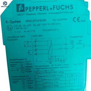 Barrière de sécurité KFD2-STC4-EX1ES, barrière intrinsèquement sûre, barrière d'isolation de signal, barrière antidéflagrante, Pro - Product Image 1
