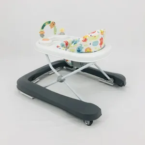 Modelo único de Andador de bebé hecho de plástico PP de alta calidad para niños de 6 meses a 3 años, venta al por mayor
