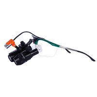 Loupes chirurgicales dentaires portables MF6.0x, loupes réglables avec lumière LED 191 Kepler 6.0X