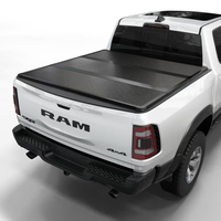 Couverture de benne rigide pliable en trois parties pour Dodge Ram 1500 2009-2018, fonction imperméable