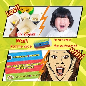 Juegos de mesa para fiestas nocturnas familiares <span class=keywords><strong>que</strong></span> reciben la mayoría de los juegos de mesa de palomitas de maíz para adultos y niños - Product Image 4