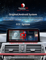 Snapdragon665 Écran tactile 10,25 pouces Carplay sans fil AUTO Android13 GPS Stéréo Multimédia DVR 5G Tableau de bord BMW Série 3 4